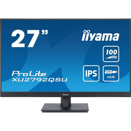Monitor LED IPS iiyama ProLite XUB2792QSU-B6, 27 inch WQHD, 100Hz
