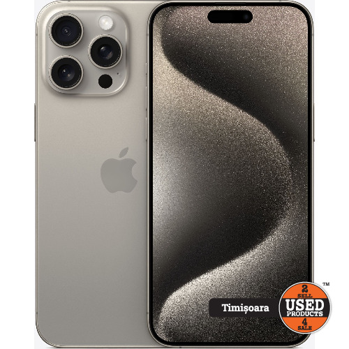 Apple iPhone 15 Pro Max 256 Gb, Natural Titanium
