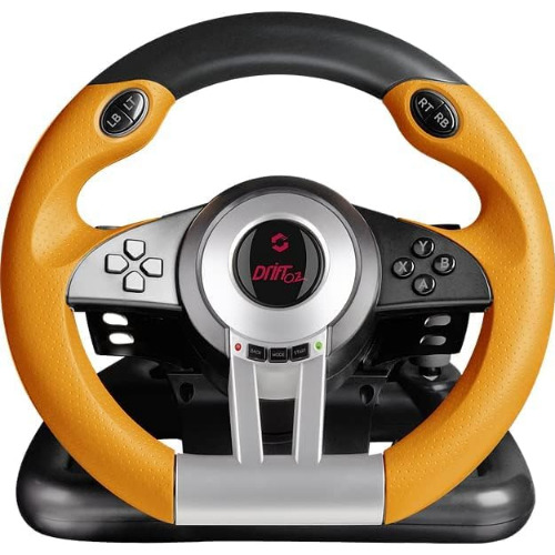 3,000円お安く!⭕️Volan Custom ARW◎9.6インチ Volan gaming SPEEDLINK Drift O.Z Racing Wheel - Pentru PC/PS3